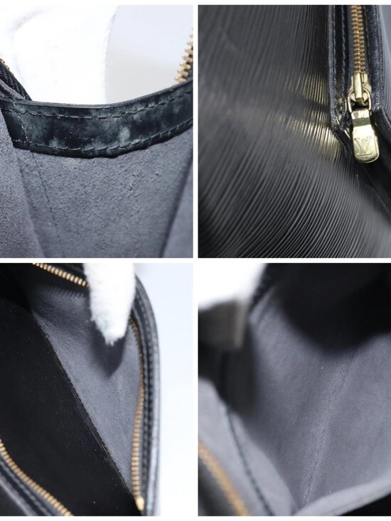 LOUIS VUITTON Epi Coblanc Shoulder Bag Black main image 4